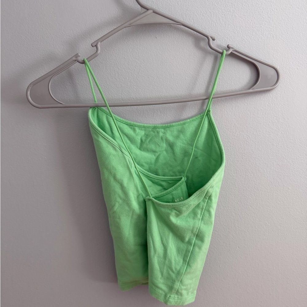 AE Crop Top in Green - Picture 2 of 3